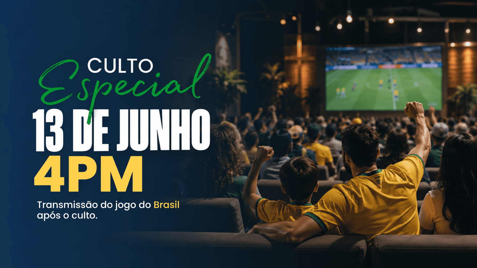 Pessoas na igreja